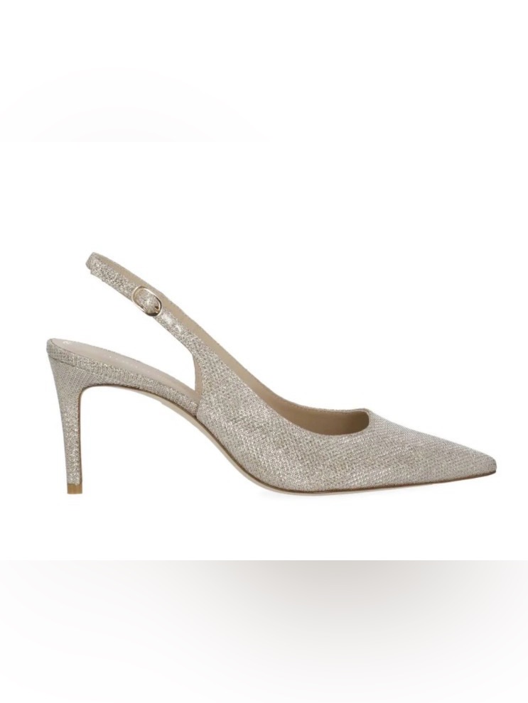 $800 Stuart Weitzman Stuart Power Slingback Pointed Toe Pumps Sz 10.5